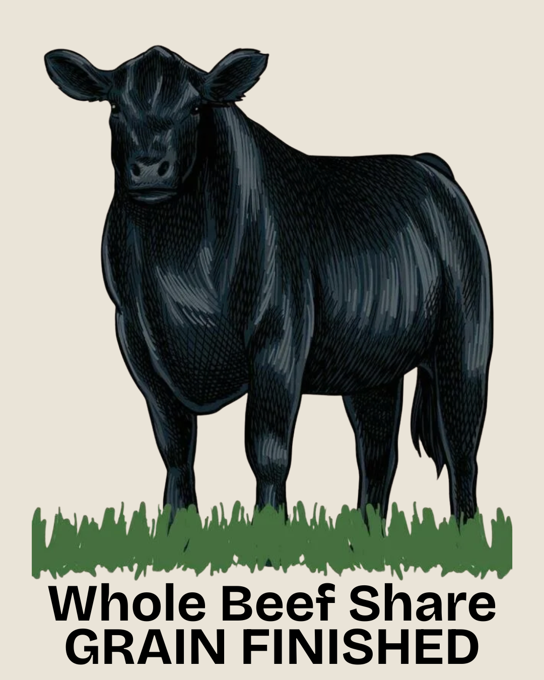 Whole Beef Grain Finish - Bulk Share