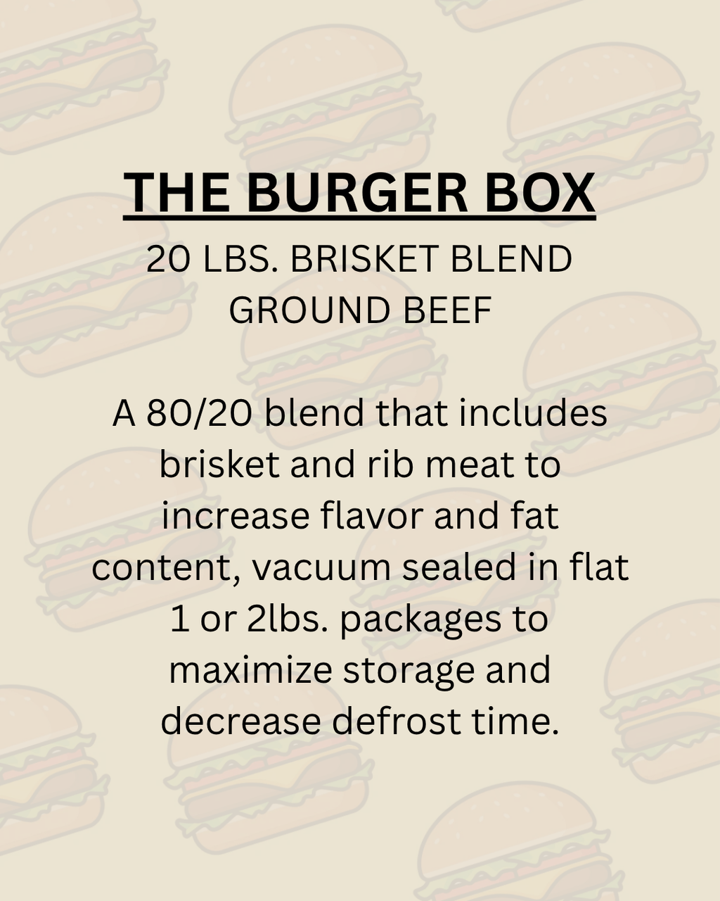 The Burger Box