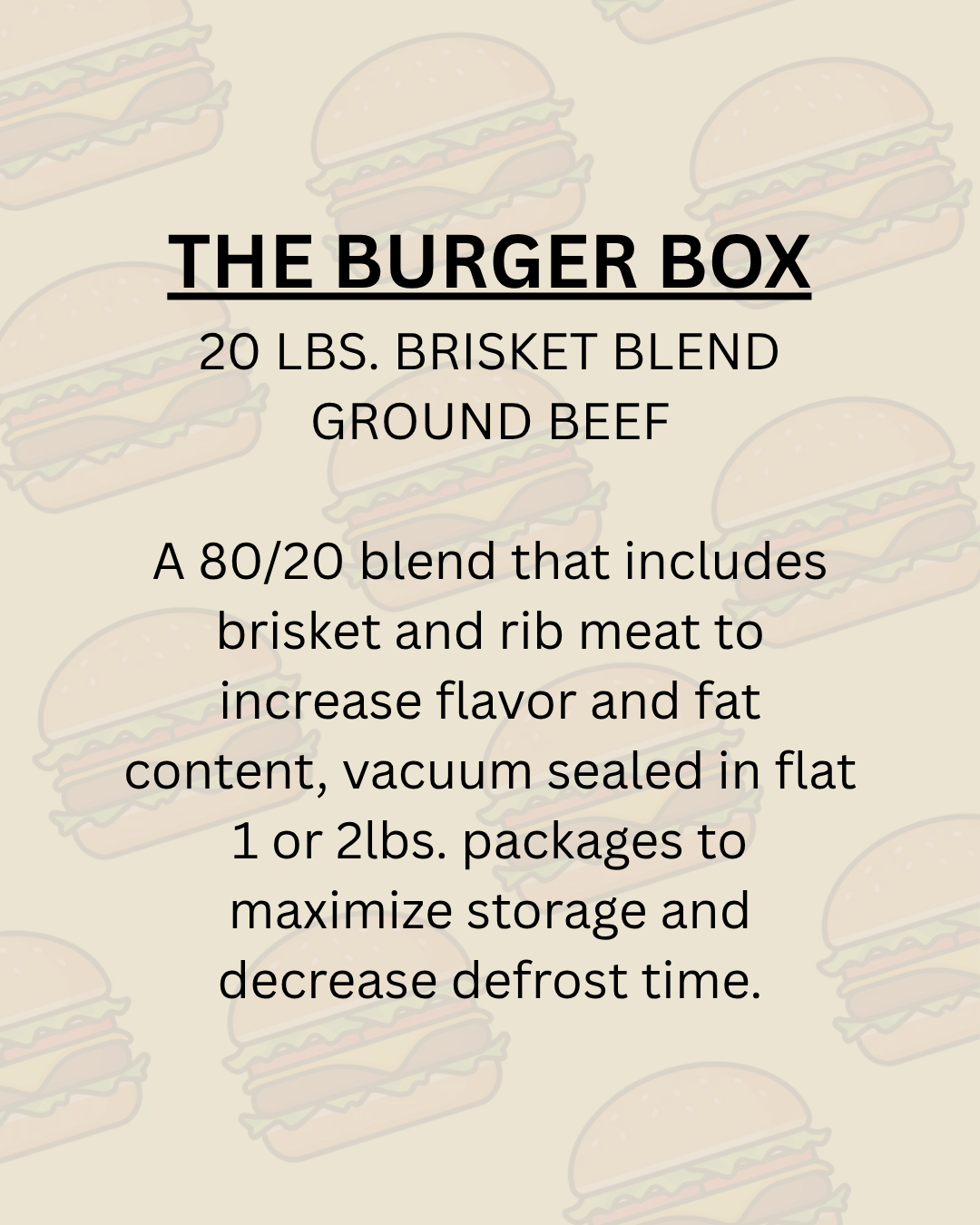 The Burger Box